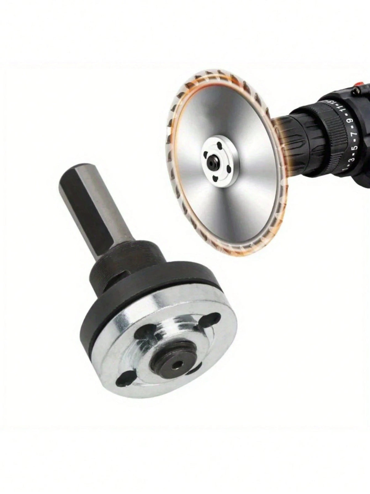 10mm Drill Angle Grinder Metal Connection Kits- Grinding Adapter For Cutting Discs & Polishing Wheels