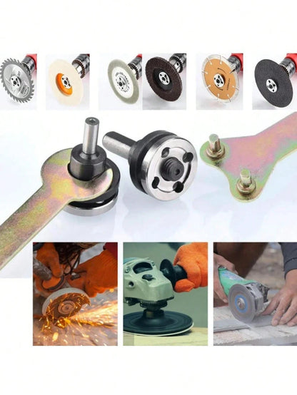 10mm Drill Angle Grinder Metal Connection Kits- Grinding Adapter For Cutting Discs & Polishing Wheels