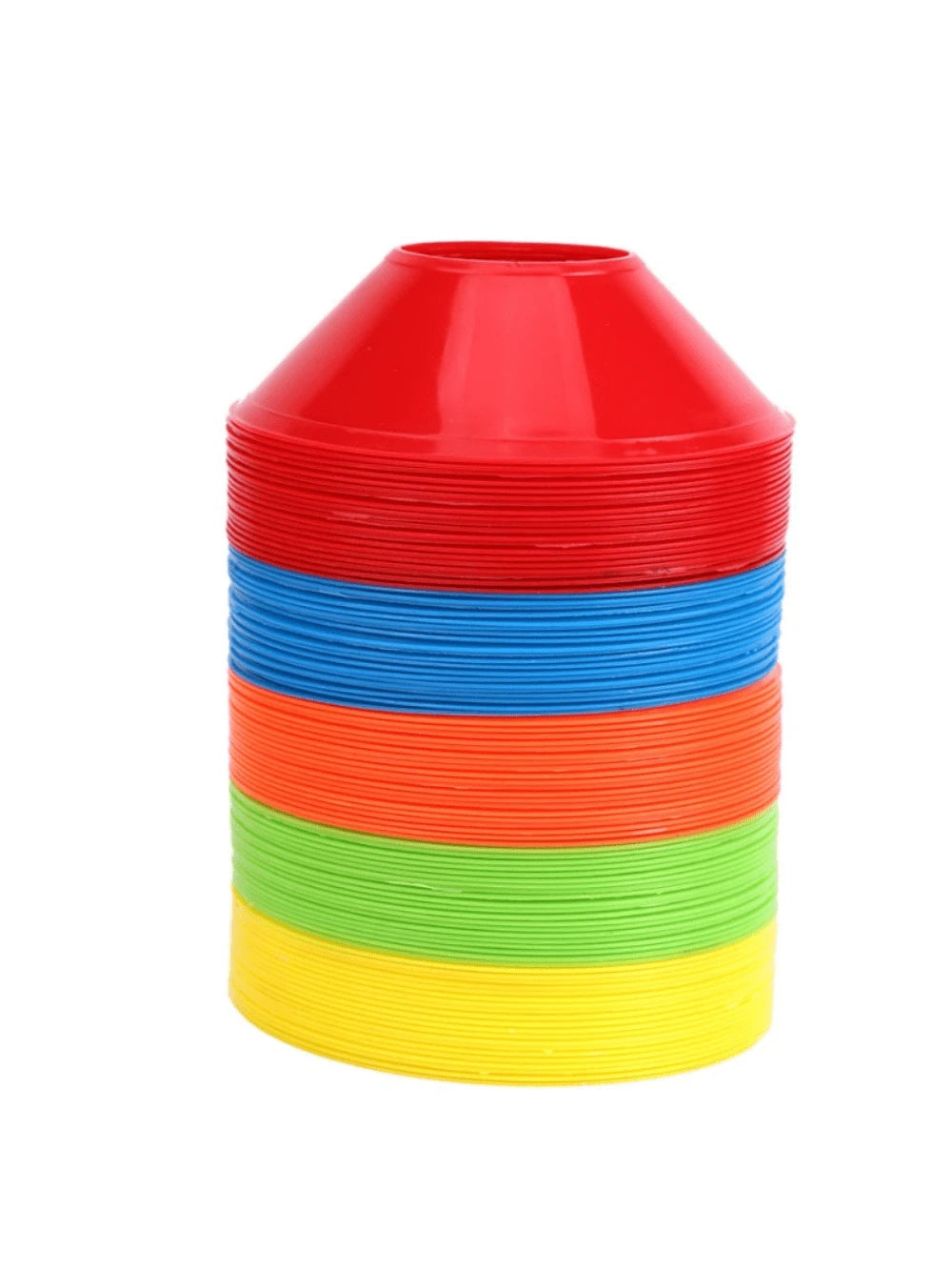 10pcs/15pcs/20pcs/30pcs Soccer Training Markers, Round Flat Agility Discs, Speed & Coordination Drills Cones