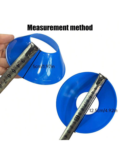 10pcs/15pcs/20pcs/30pcs Soccer Training Markers, Round Flat Agility Discs, Speed & Coordination Drills Cones