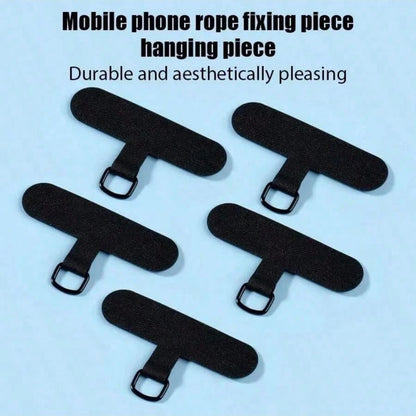 10pcs Universal Phone Lanyard, 2.4 Inch, Nylon Detachable Hanging Strap With Card Pad, Smartphone Wristband Tether Pad Compatible With Android And Most Smartphone,Gifts For Mother, Family, Friends, Bi