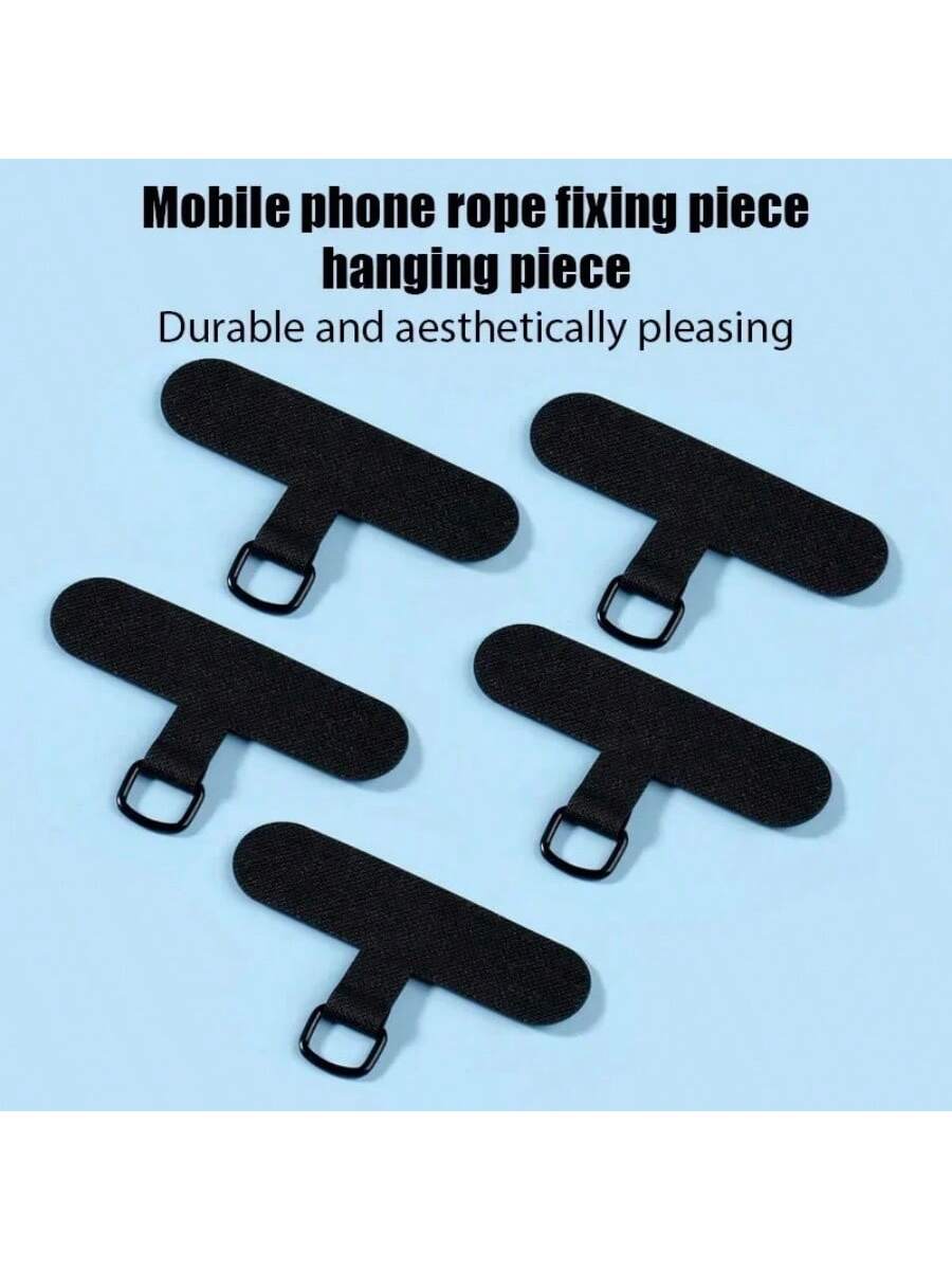 10pcs Universal Phone Lanyard, 2.4 Inch, Durable Nylon Detachable Neck Strap With Card Holder And Smart Phone Loop Patch