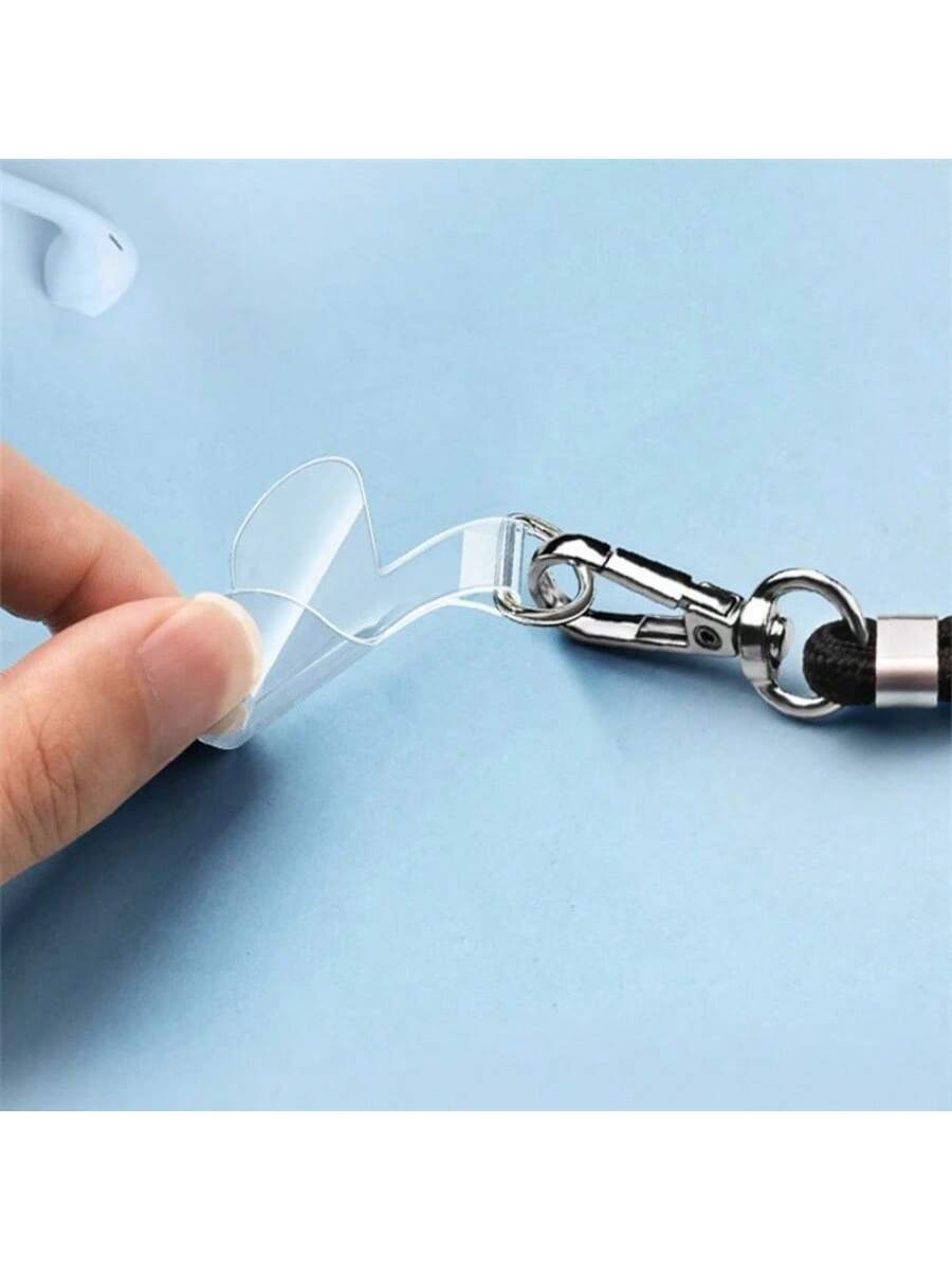 10pcs Universal Phone Lanyard, 2.4 Inch, Durable Nylon Detachable Neck Strap With Card Holder And Smart Phone Loop Patch