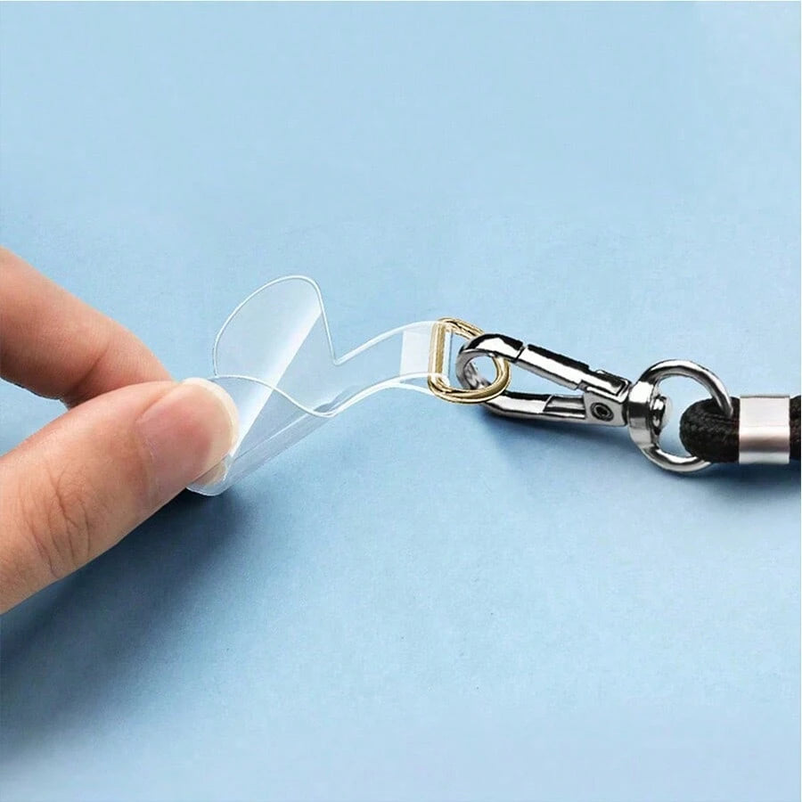 10pcs Universal Phone Lanyard, 2.4 Inch, Nylon Detachable Hanging Strap With Card Pad, Smartphone Wristband Tether Pad Compatible With Android And Most Smartphone,Gifts For Mother, Family, Friends, Bi