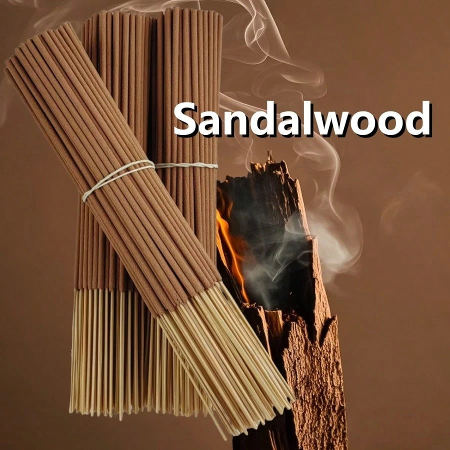 11/51/111pcs 8.66 Inch Sandalwood Incense Sticks, Creates A Relaxing And Ambiance Suitable For Home, Tea Room, Living Room, Meditation, Zen Meditation, Helps With Sleep