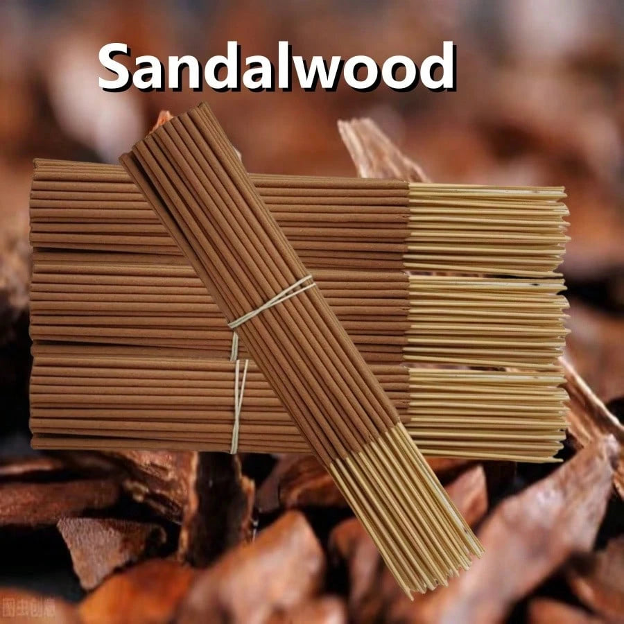 11/51/111pcs 8.66 Inch Sandalwood Incense Sticks, Creates A Relaxing And Ambiance Suitable For Home, Tea Room, Living Room, Meditation, Zen Meditation, Helps With Sleep