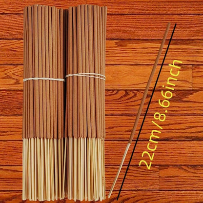 11/51/111pcs 8.66 Inch Sandalwood Incense Sticks, Creates A Relaxing And Ambiance Suitable For Home, Tea Room, Living Room, Meditation, Zen Meditation, Helps With Sleep
