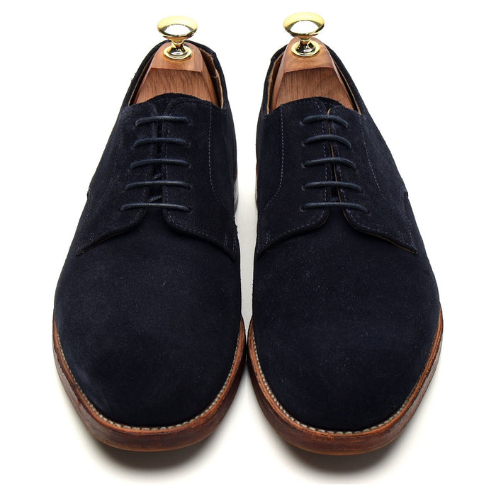 '110693' Navy Blue Suede Derby UK 7 F