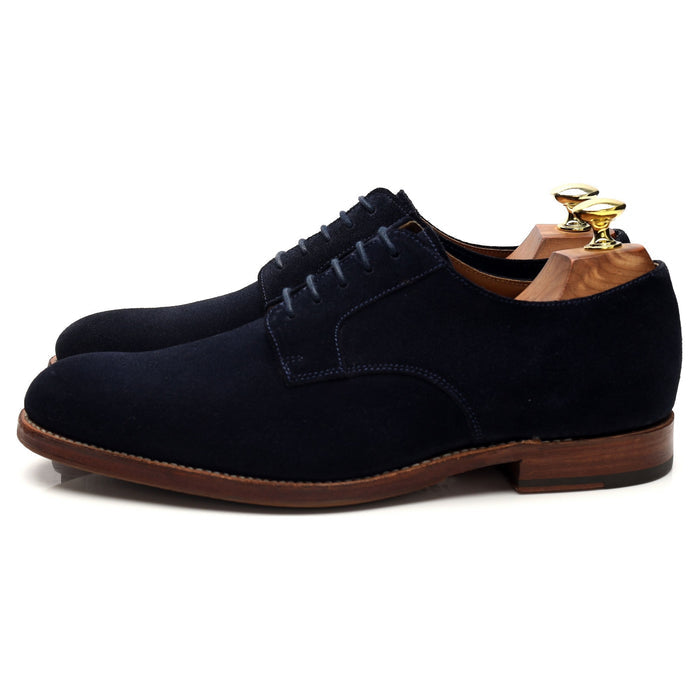 '110693' Navy Blue Suede Derby UK 7 F