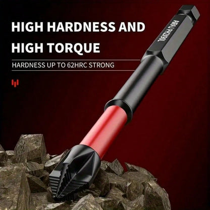 12pcs Professional Anti-Slip Drill Bit Set- S2 Impact Drill Bits| 1/4" Hex Shank, Suitable For Electric/Manual Screwdrivers (Magnetic Holder, Essential For Home/Auto/DIY)