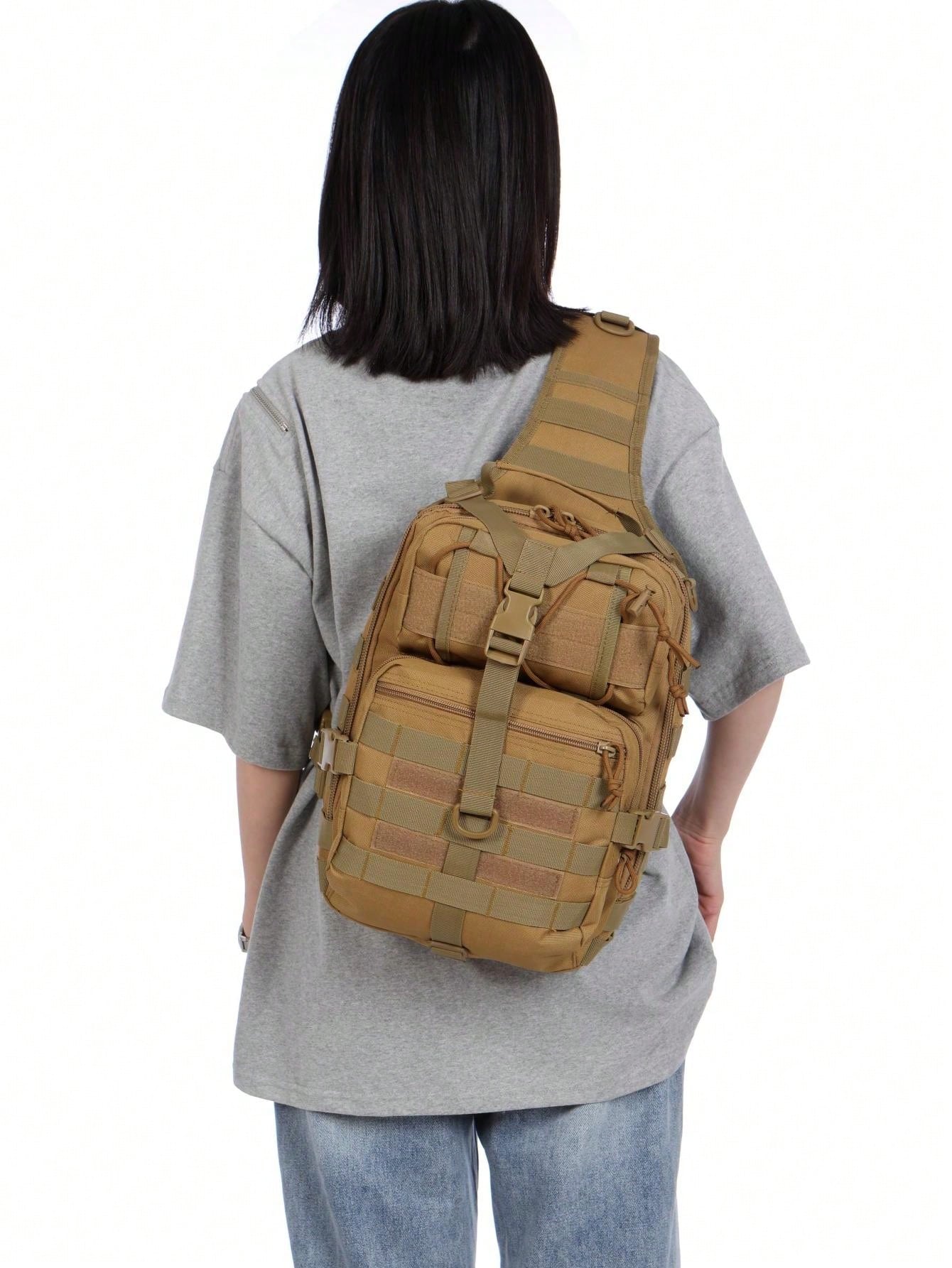 13inch 15L Outdoor Bag Backpack Sport Bag Pack Sling Shoulder Backpack Bag For Every Day Carry Crossbody Vacation School Summer Carry On Men Crossbody Bags) Halloween Christmas Teacher Gift College Un