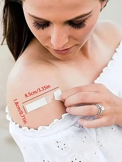 180/72/36/5pcs Anti-Slip Clothing Tape, Fashion Invisible Bra Strap Anti-Chafe Pads, Dress Strap Fixing Tape, Double-Sided Adhesive Tape For Wardrobe, Essential For Back To School Outfits And Party Lo