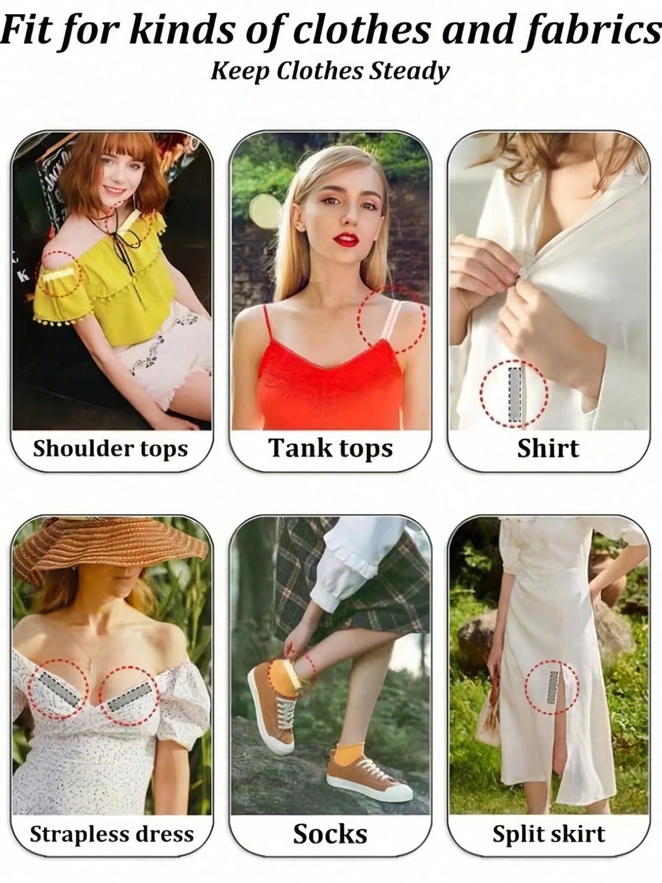 180/72/36/5pcs Anti-Slip Clothing Tape, Fashion Invisible Bra Strap Anti-Chafe Pads, Dress Strap Fixing Tape, Double-Sided Adhesive Tape For Wardrobe, Essential For Back To School Outfits And Party Lo