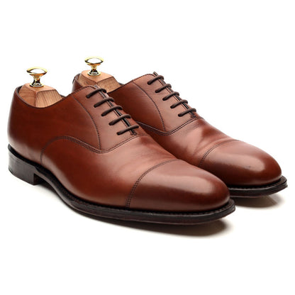 1880 'Aldwych' Brown Leather Oxford UK 8.5 F
