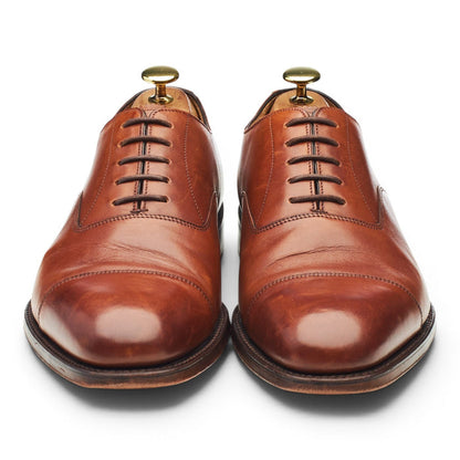 1880 'Aldwych' Tan Brown Leather Oxford UK 8.5 F