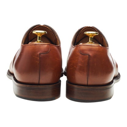 1880 'Aldwych' Tan Brown Leather Oxford UK 8.5 F