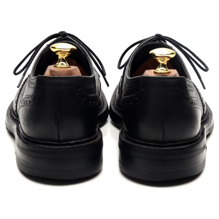 1880 'Badminton 2' Black Leather Derby UK 7 G