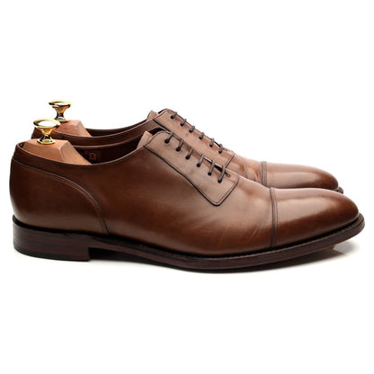 1880 'Churchill' Brown Leather Oxford UK 9 G