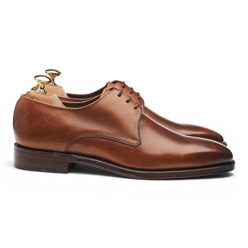 1880 'Cornwall' Brown Leather Derby UK 6 E