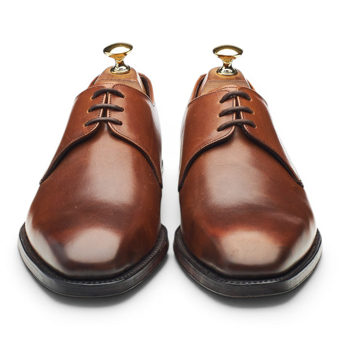 1880 'Cornwall' Brown Leather Derby UK 6 E