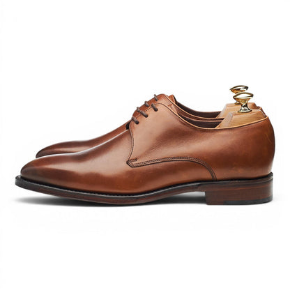 1880 'Cornwall' Brown Leather Derby UK 6 E