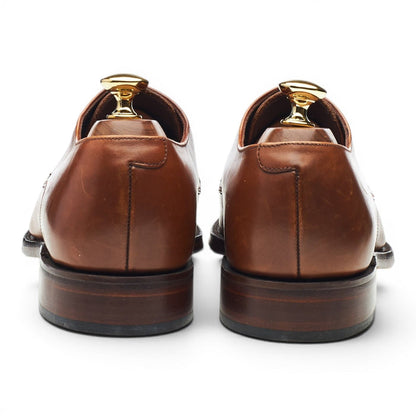 1880 'Cornwall' Brown Leather Derby UK 6 E