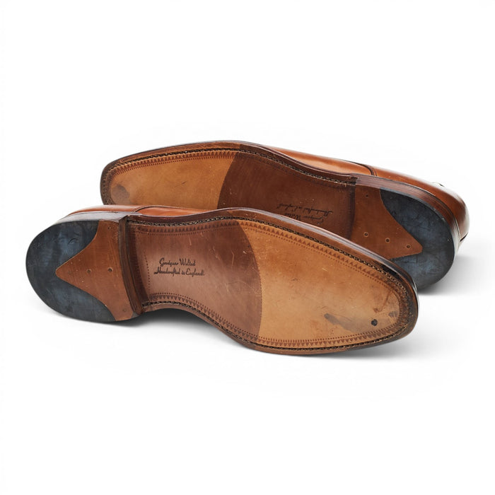 1880 'Cornwall' Brown Leather Derby UK 6 E