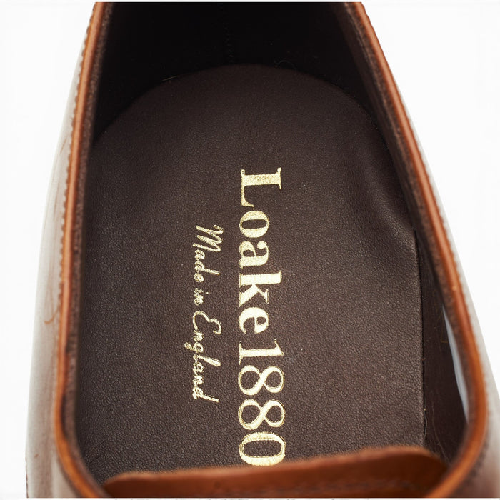 1880 'Cornwall' Brown Leather Derby UK 6 E