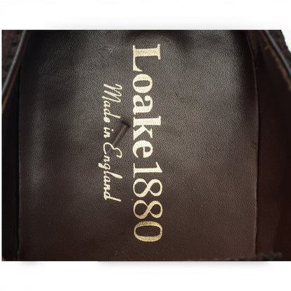 1880 'Fleet' Dark Brown Suede Oxford UK 8 F SUBS