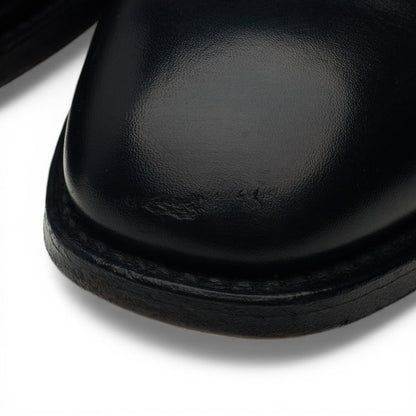 1880 'Islington' Black Leather Monk Strap UK 8.5 F