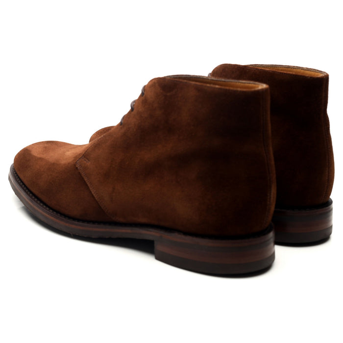 1880 'Kempton' Brown Suede Chukka Boots UK 8.5 F