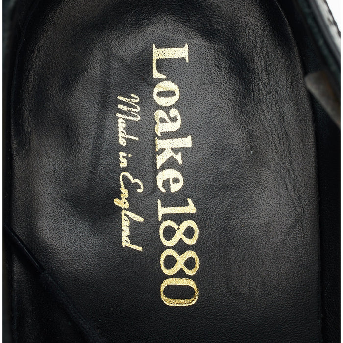 1880 'Savoy' Black Leather Oxford Brogues UK 7 F