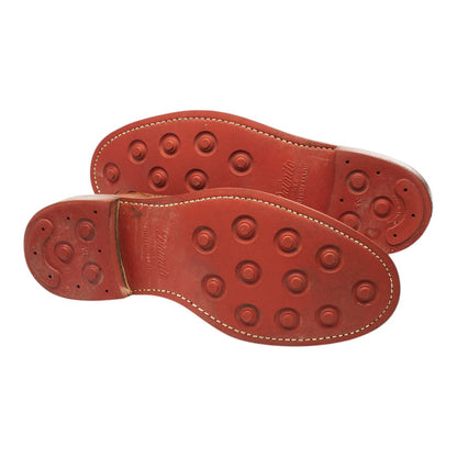 1880 'Worton' Brown Leather Derby Brogues UK 9 G