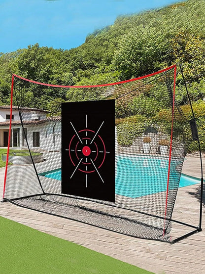 1pc 1.5m Golf Practice Net Target Cloth, Multi-Target Swing Target Fabric, Golf-Specific Hitting Canvas (Net Not Included, Target Cloth Only)