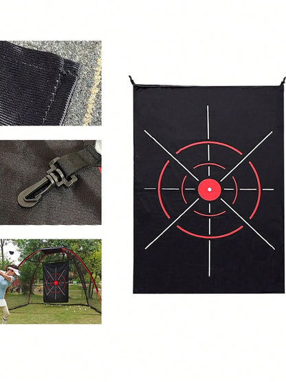1pc 1.5m Golf Practice Net Target Cloth, Multi-Target Swing Target Fabric, Golf-Specific Hitting Canvas (Net Not Included, Target Cloth Only)