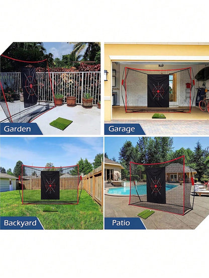 1pc 1.5m Golf Practice Net Target Cloth, Multi-Target Swing Target Fabric, Golf-Specific Hitting Canvas (Net Not Included, Target Cloth Only)