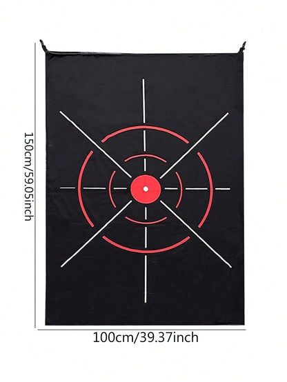 1pc 1.5m Golf Practice Net Target Cloth, Multi-Target Swing Target Fabric, Golf-Specific Hitting Canvas (Net Not Included, Target Cloth Only)
