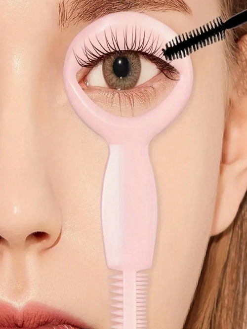 1pc 3-In-1 Magical Multifunctional Mascara Comb Tool, Reusable, Helps Create Perfect Lashes And Eyeliner