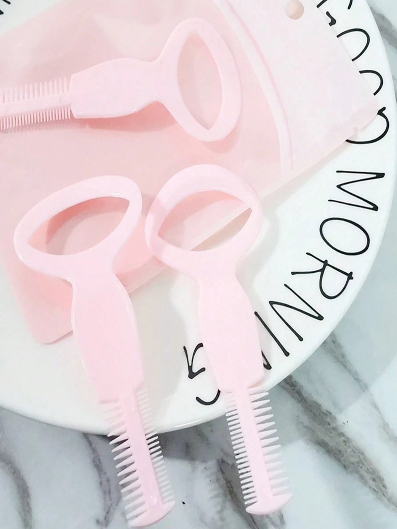 1pc 3-In-1 Magical Multifunctional Mascara Comb Tool, Reusable, Helps Create Perfect Lashes And Eyeliner