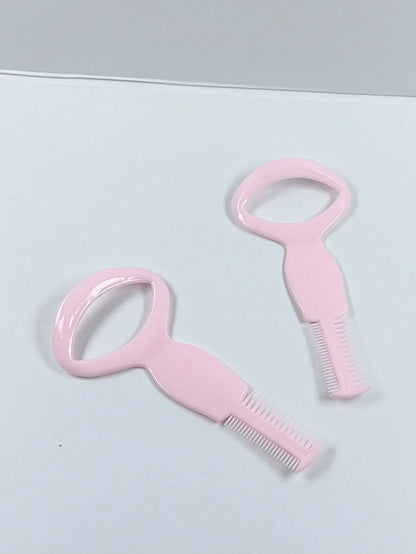 1pc 3-In-1 Magical Multifunctional Mascara Comb Tool, Reusable, Helps Create Perfect Lashes And Eyeliner