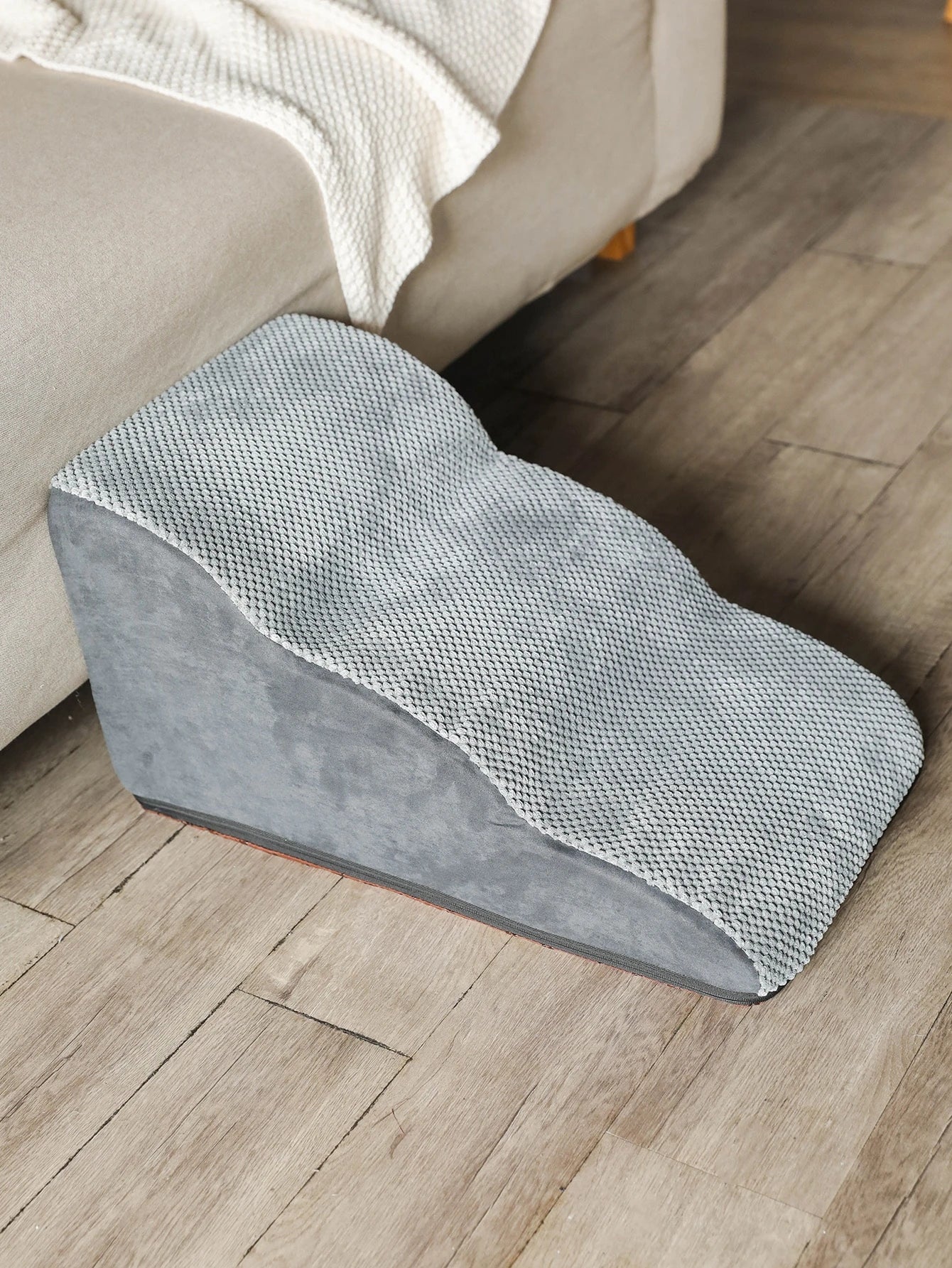 1pc 3-Tier Pet Stairs, Washable Dog Climbing Ladder For Home Use