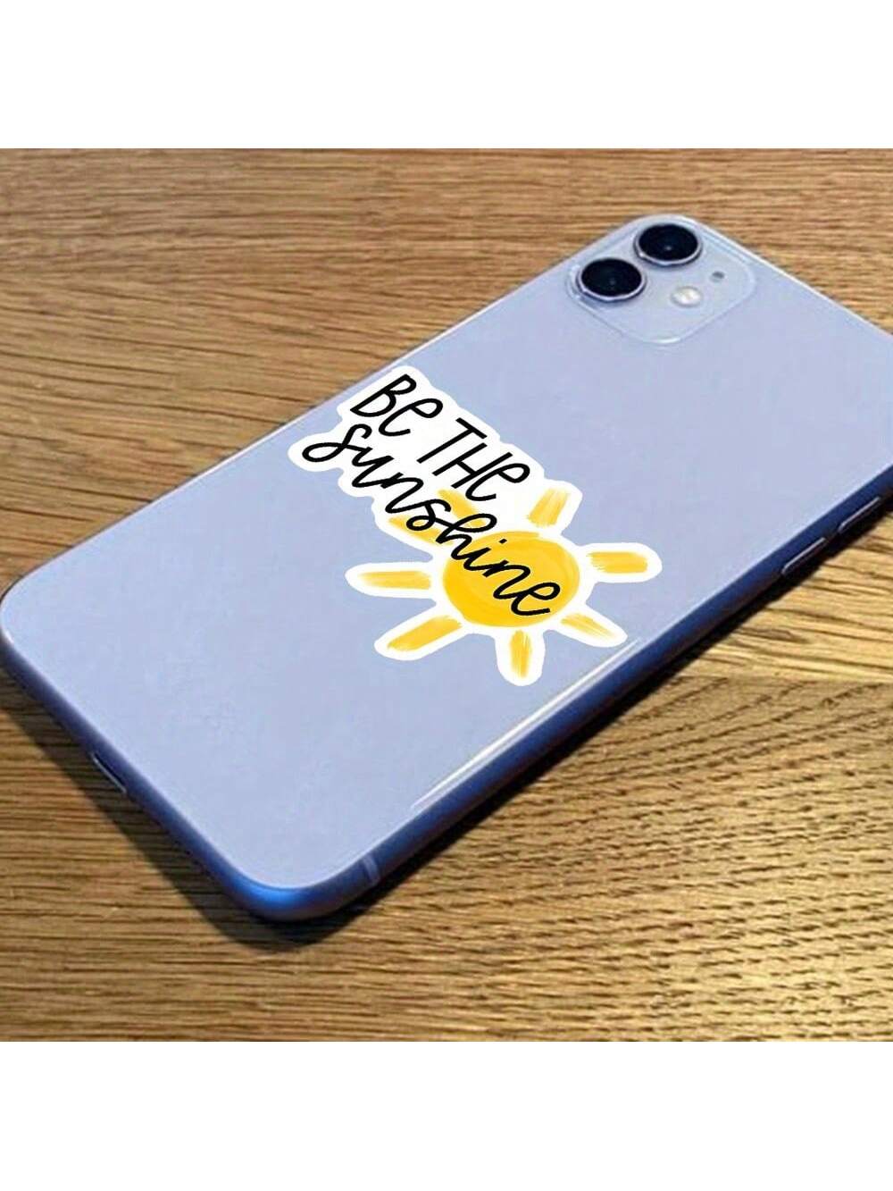 1pc 3inch Be The Sunshine' Positive Vibes Sticker- Ideal For IPads, Kindles, Water Bottles, Books, Laptops, Notebooks, Journals, Planners, Dorm Rooms, Classroom Decor, And Self-Care Packages- A Brig
