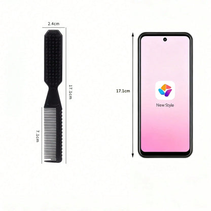 1pc/3pcs Kids Double-Sided Styling Comb 2-In-1 Hair Brush For Baby & Children Hair Styling, Home Use