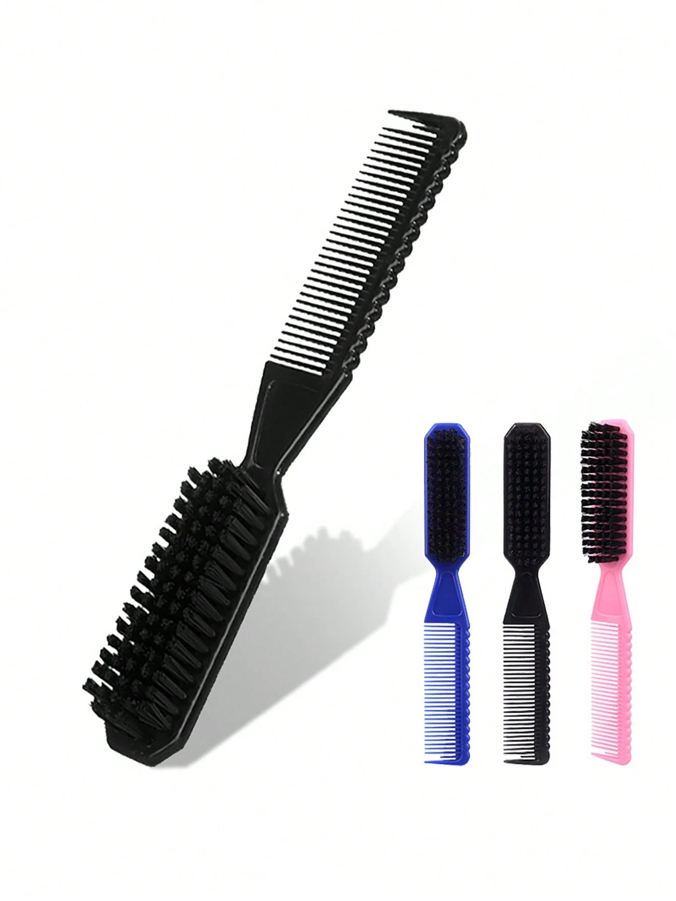1pc/3pcs Kids Double-Sided Styling Comb 2-In-1 Hair Brush For Baby & Children Hair Styling, Home Use