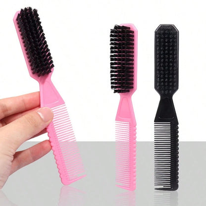 1pc/3pcs Kids Double-Sided Styling Comb 2-In-1 Hair Brush For Baby & Children Hair Styling, Home Use