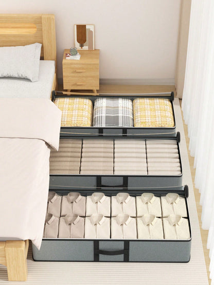 1PC Bed Bottom Storage Bag, Cabinet Top Storage Bag, Solving Storage Problems, Flat Storage Bag, Drawer Storage Bag, Quilt Storage Bag, Clothing Storage Bag, Miscellaneous Storage Bag, Thickened Mater