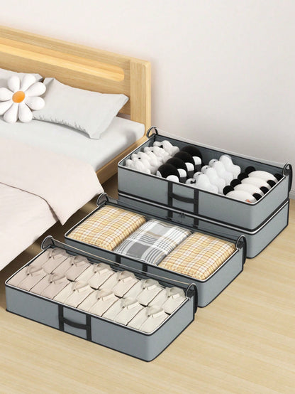 1PC Bed Bottom Storage Bag, Cabinet Top Storage Bag, Solving Storage Problems, Flat Storage Bag, Drawer Storage Bag, Quilt Storage Bag, Clothing Storage Bag, Miscellaneous Storage Bag, Thickened Mater
