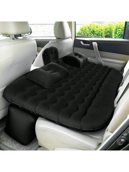 1Pc Car Air Mattress Bed Inflation Car Mattress Bed Portable Travel Camping Sleep Mat Car Inflation Bed Car Accessories For Summer Trip Beach Vacation