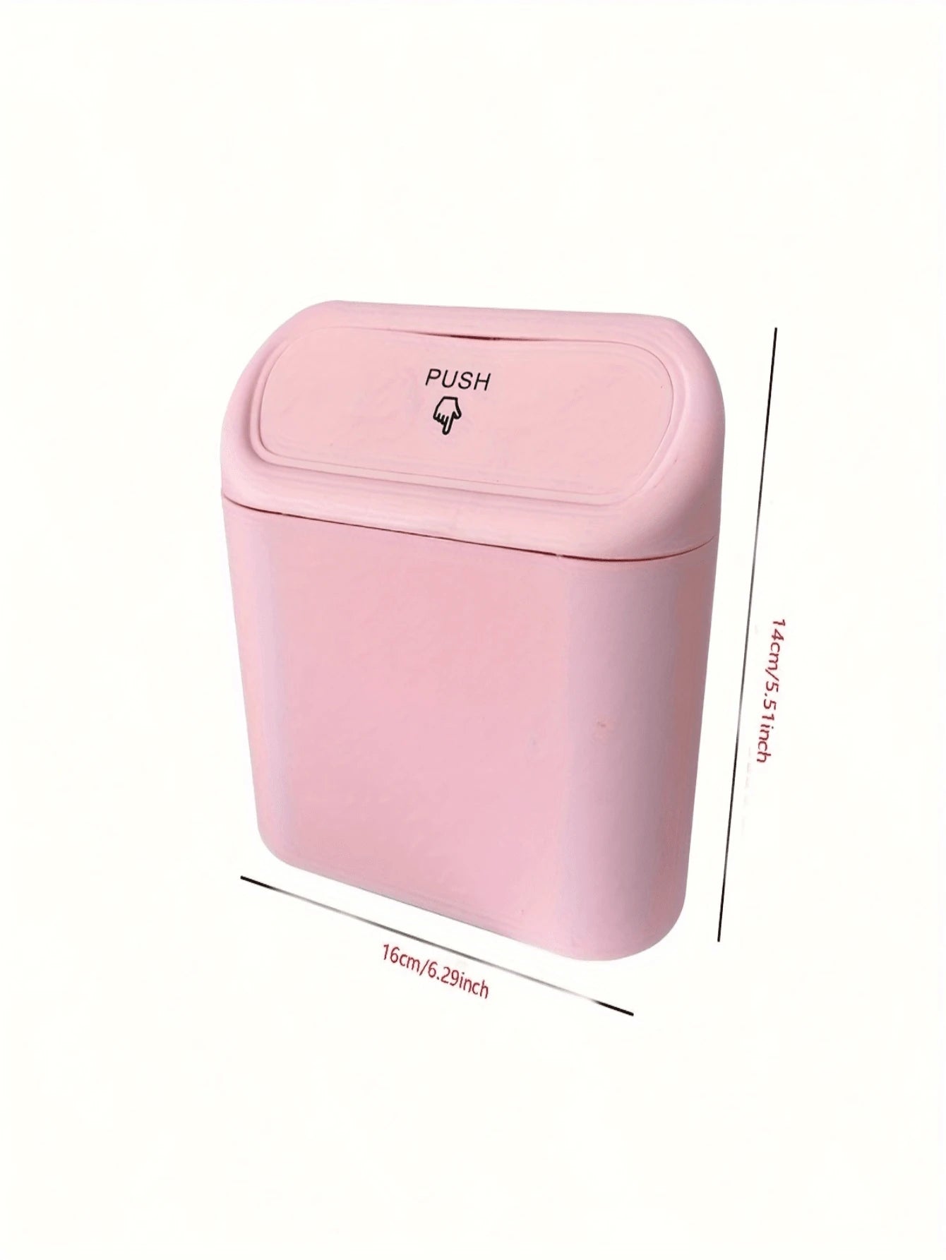 1pc Car Trash Can, Door Mounted Multi-Functional Storage Box, Front Seat Umbrella Holder, With 4 Rolls Trash Bags, Car Interior Accessories