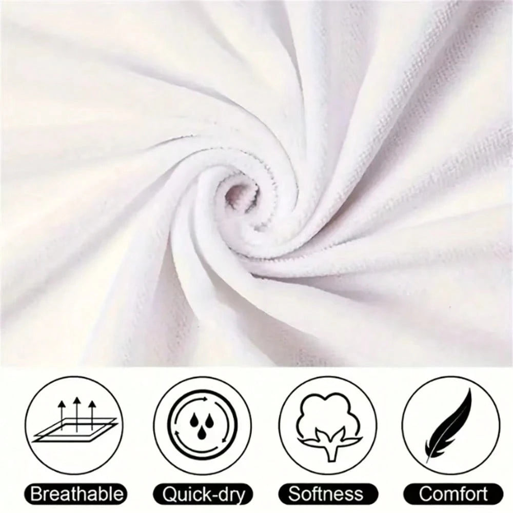 1pc Cartoon Print Towel- Cute Pattern Beach Towel: Summer Essential! This Towel Is Versatile And Can Be Used As A Hand Towel, Bath Towel, Or Beach Towel. Made From Soft, Comfortable And Quick-Drying